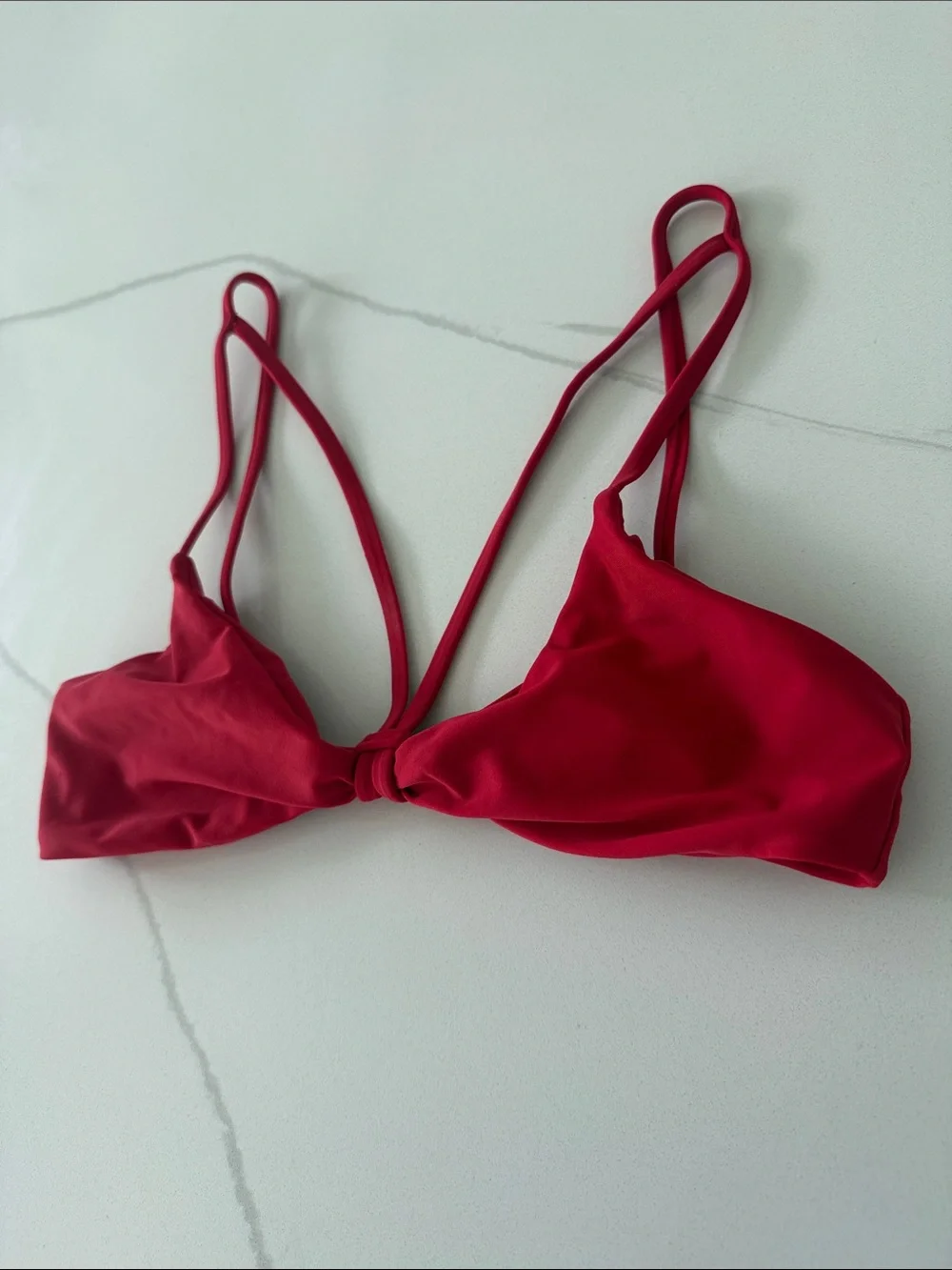 Lovers + Friends red bikini top - Picture 2 of 5
